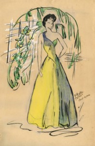 Grandma Phyllis Fashion Drawing