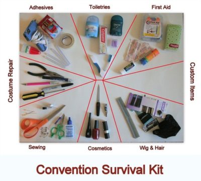 Also useful for making new cosplay friends if costume repair is needed!