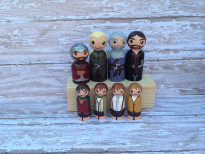 This must be from Two Towers since Boromir is missing, though.